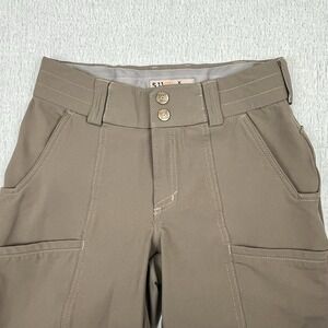 5.11 Women's Tactical 8 Pocket Functional Cargo Vista Pant Size‎ 2 Regular Brown